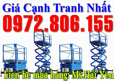 Chuyên bán thang nâng người, thang nâng hàng nhập Đức, Đài Loan, Nhật giá xưởng