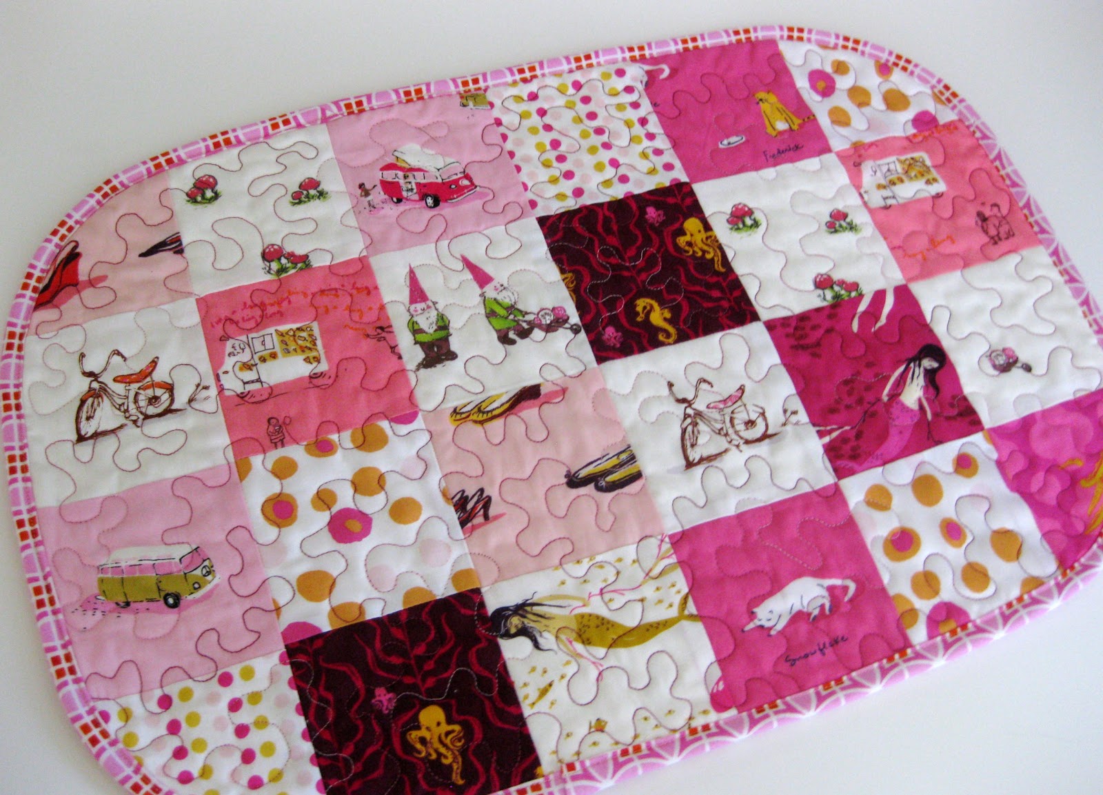 Fashioned by Meg Patchwork Placemat Tutorial