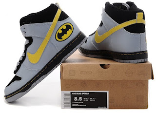 batman and robin nike dunks