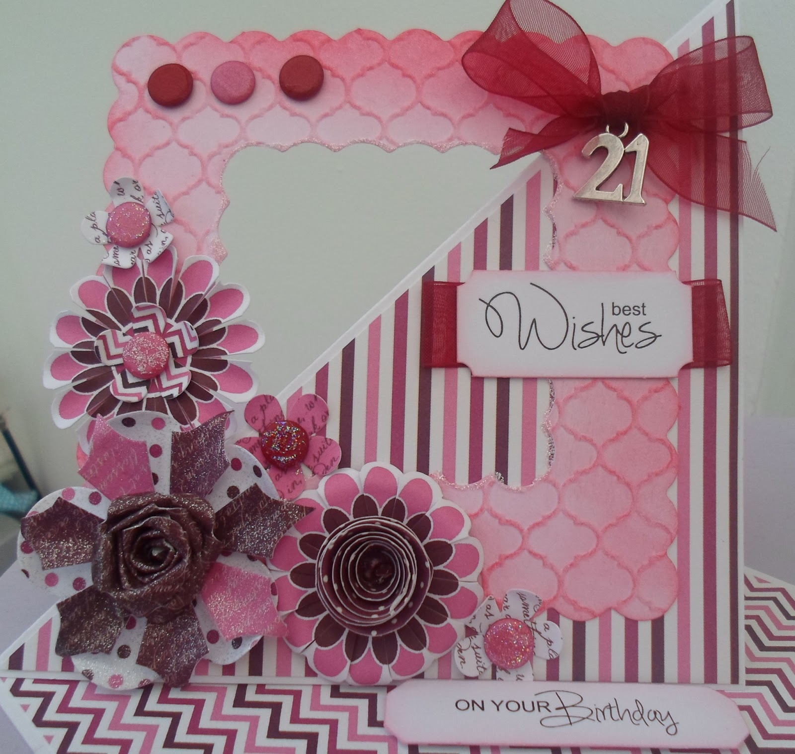 Handmade by Maureen A Blog Paper flowers to make me feel better...