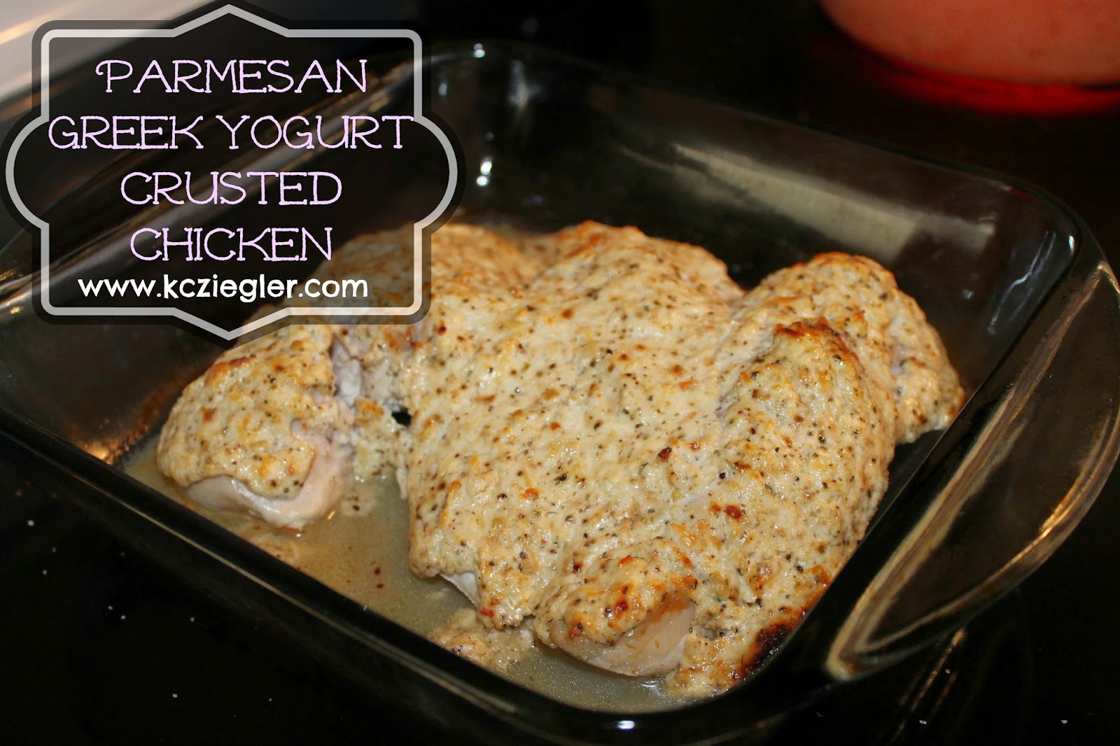 Parmesan Greek Yogurt Crusted Chicken KC Lawrence
