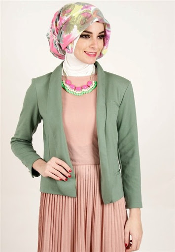 model blazer wanita muslimah 2015/2016 model blazer wanita muslimah 2015/2016