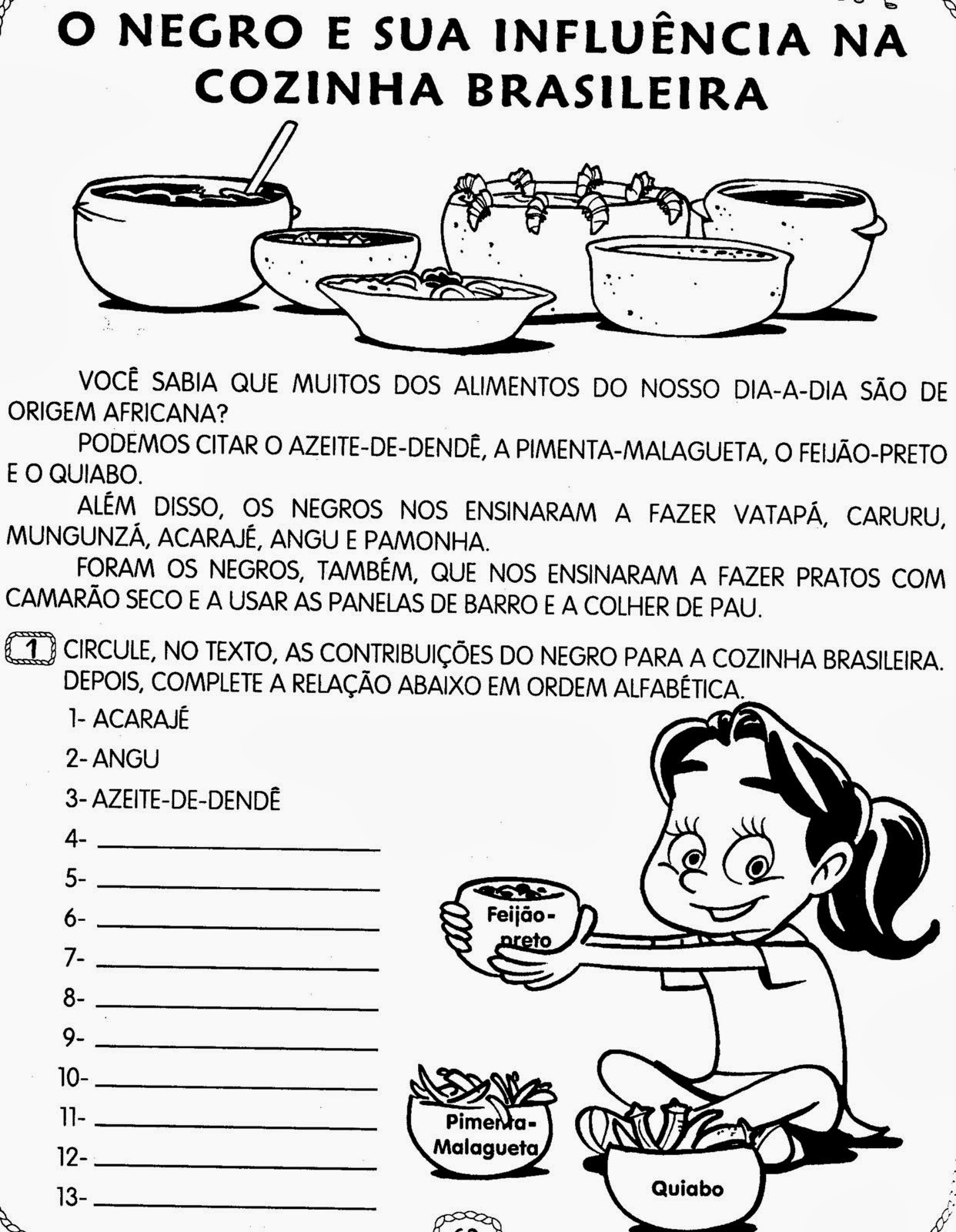 Educar X: Atividades para o Dia da Consciência Negra