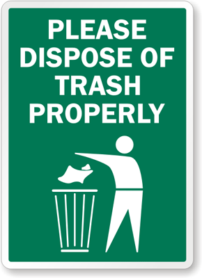garbage dispose trash mcsd reflection