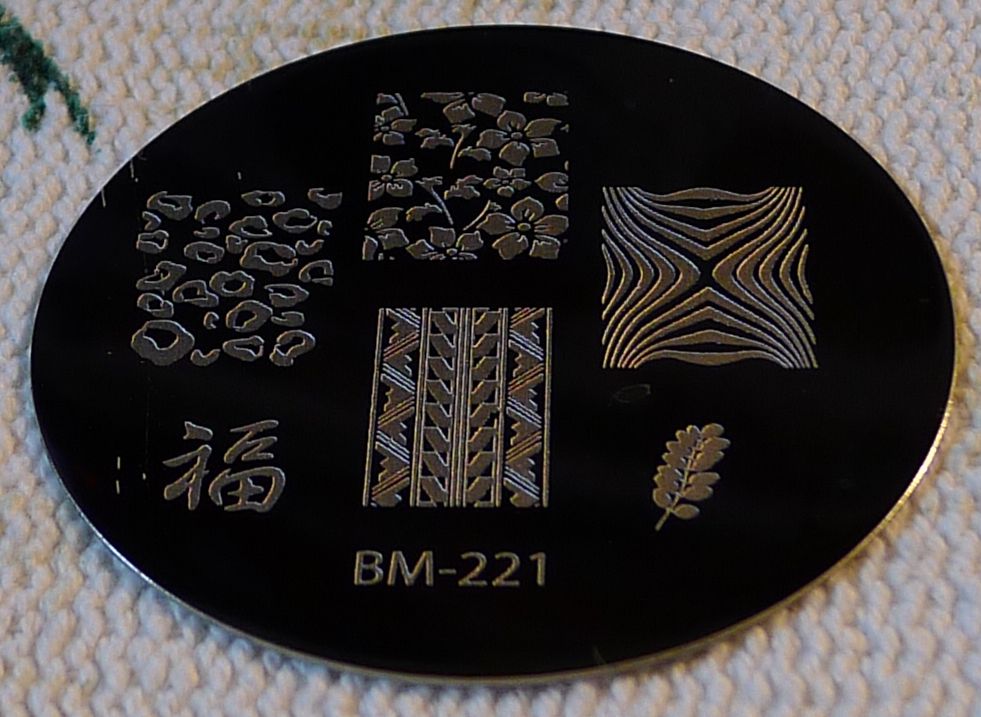 Bundle Monster Nail Art Stamping Plates - wide 3
