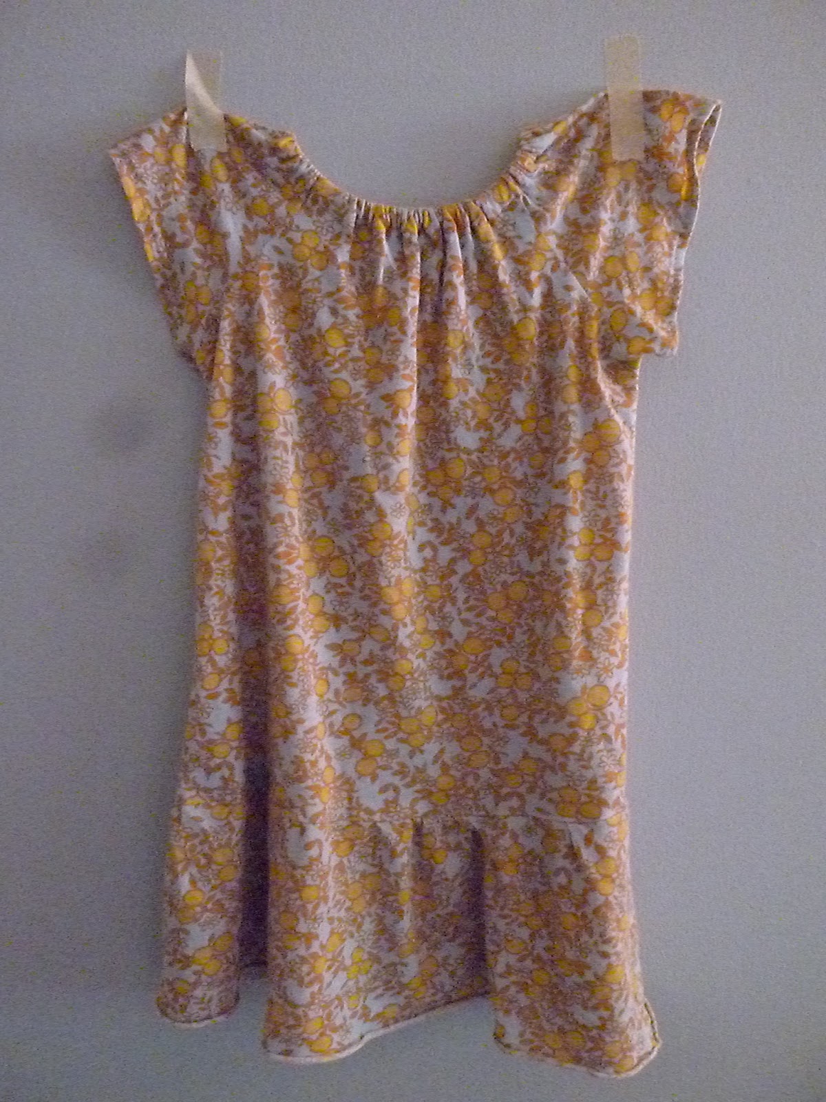 110 Creations Sewing Project CKC Ruffled Dress