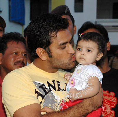 ms dhoni daughter