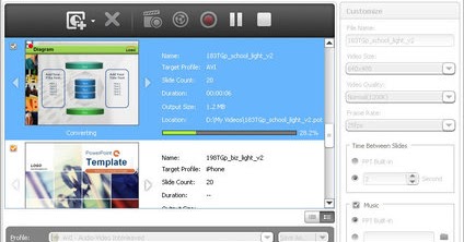 E.M. PowerPoint Video Converter PRO 2.3 E.M. PowerPoint Video Converter PRO 2.3