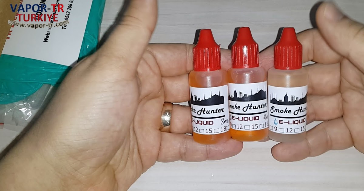 Smoke Hunter Yerli Likit Testi [VIDEO]Elektronik Sigara Blog, Bilgi ve