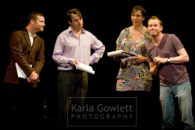 Miranda Hart and Dermot O'Leary...