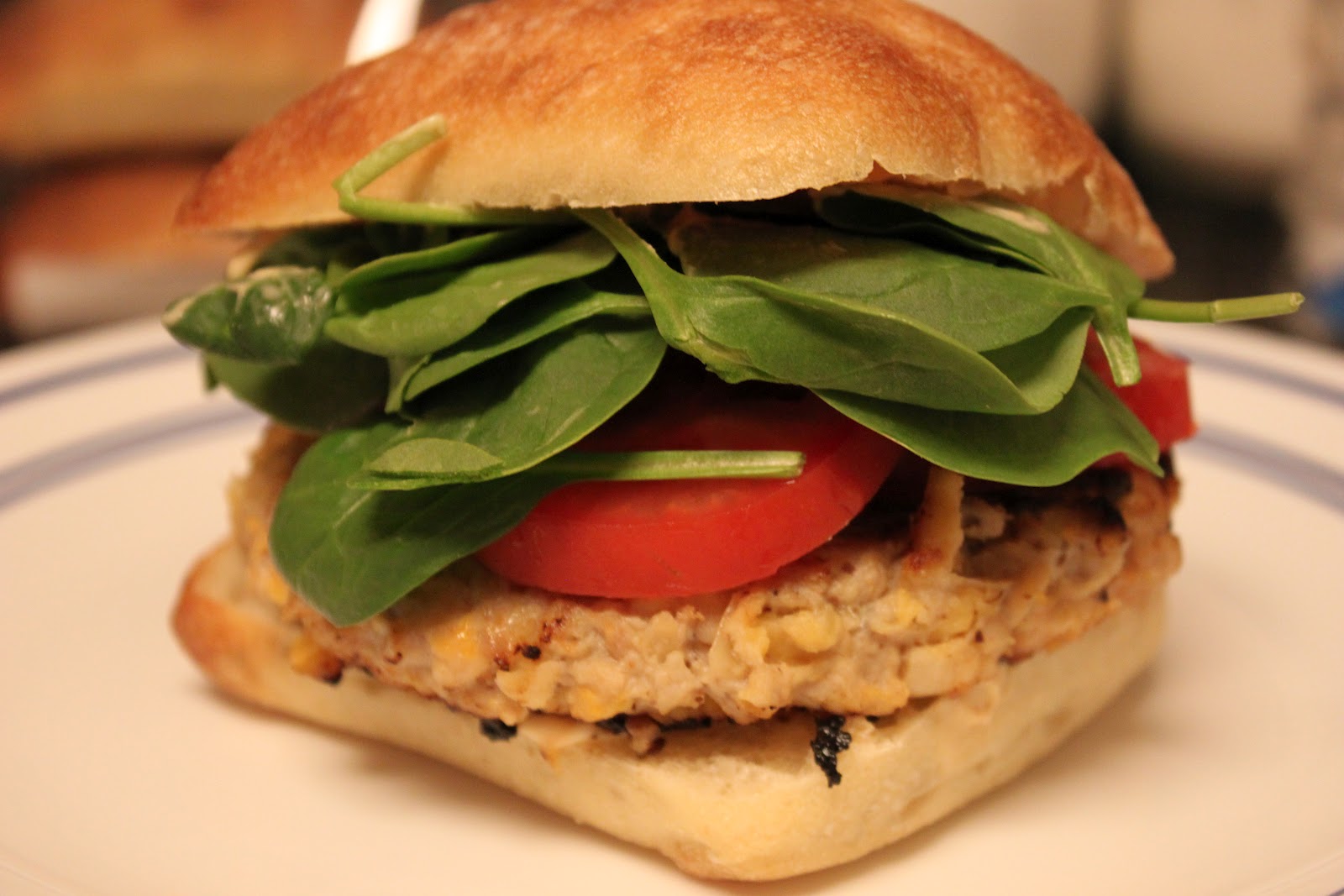Megsiemay Makes Chicken & Chickpea Burgers
