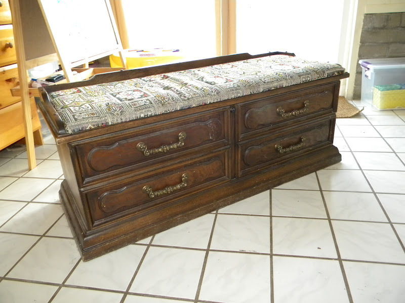 Go Ahead & Craft Cedar chest redo