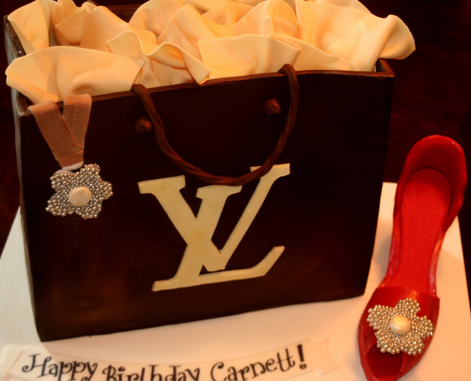 sweet P sweets, inc.: Louis Vuitton Shopping Bag