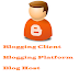 What is Blogging Client, Blogging Platform and Blog Host