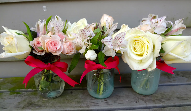 White Hydrangea Pink Lisianthus Astilbe Sophie Roses Pink