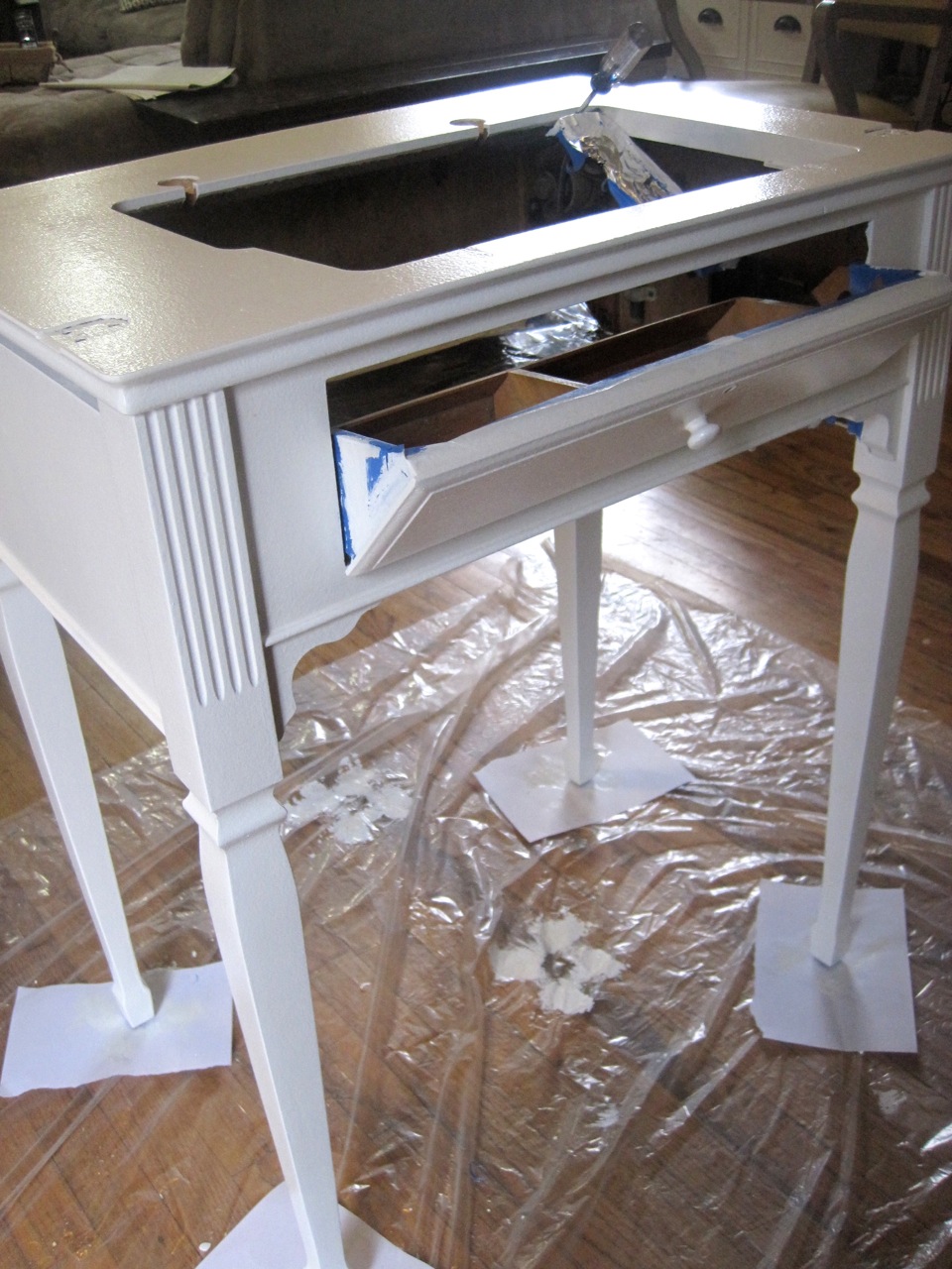 The Project Lady Sewing Machine Makeover