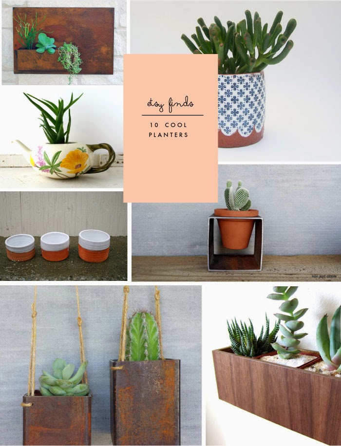 Etsy Finds Ten Cool Planters The Hacks For Your Life