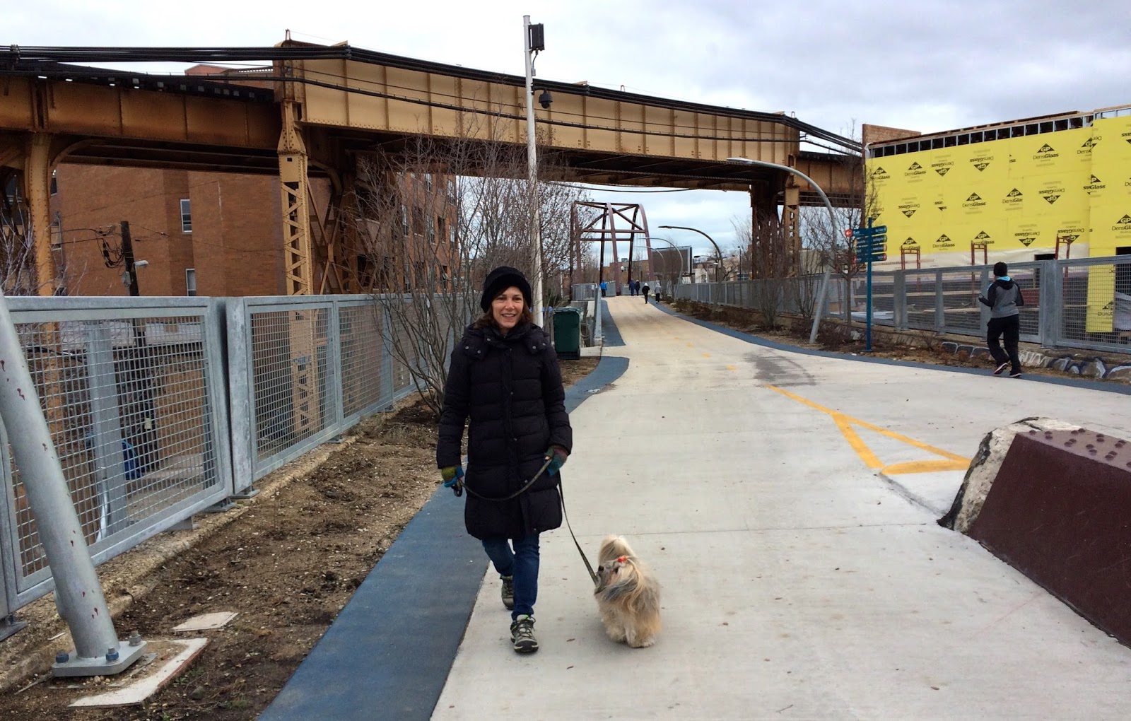 To Dog With Love Walking With Dogs on The 606, Bloomingdale Trail
