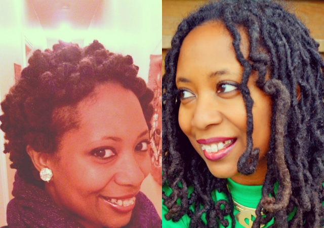pipe cleaner curls on locs natural hair