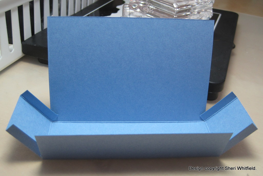 Cards and More by Sheri Business Card Holder/Box Tutorial