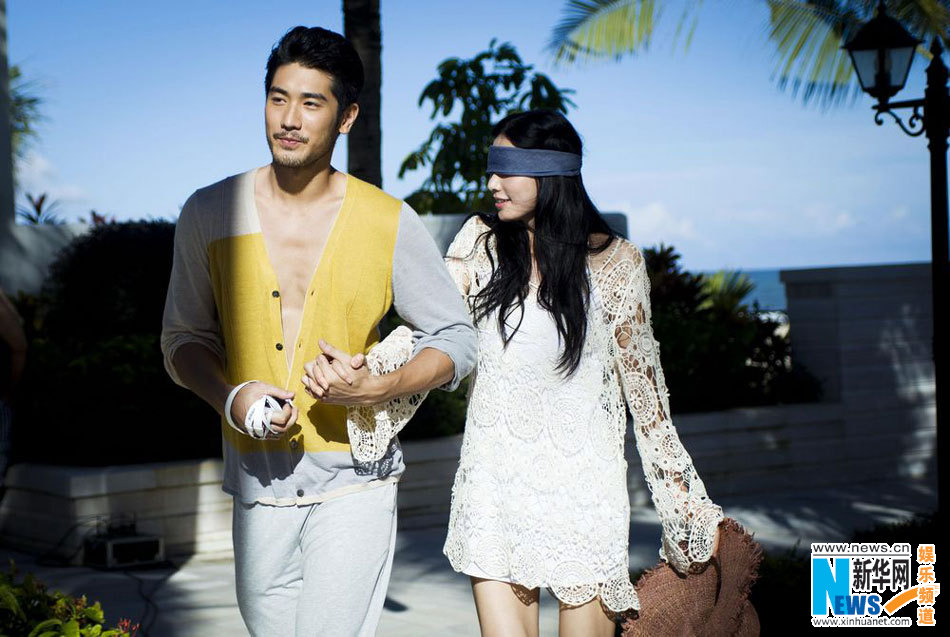 Actress Chiling Lin, Huang Bo, Godfrey Gao and director Leste Chen attend t...