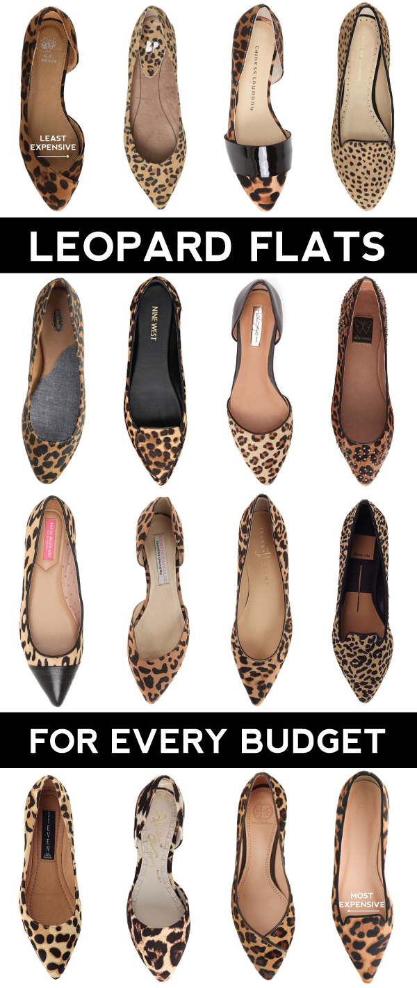 leopard flats for every budget!