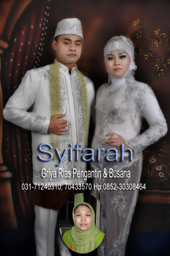 Romantika Rias pengantin muslim untuk Nur di Surabaya