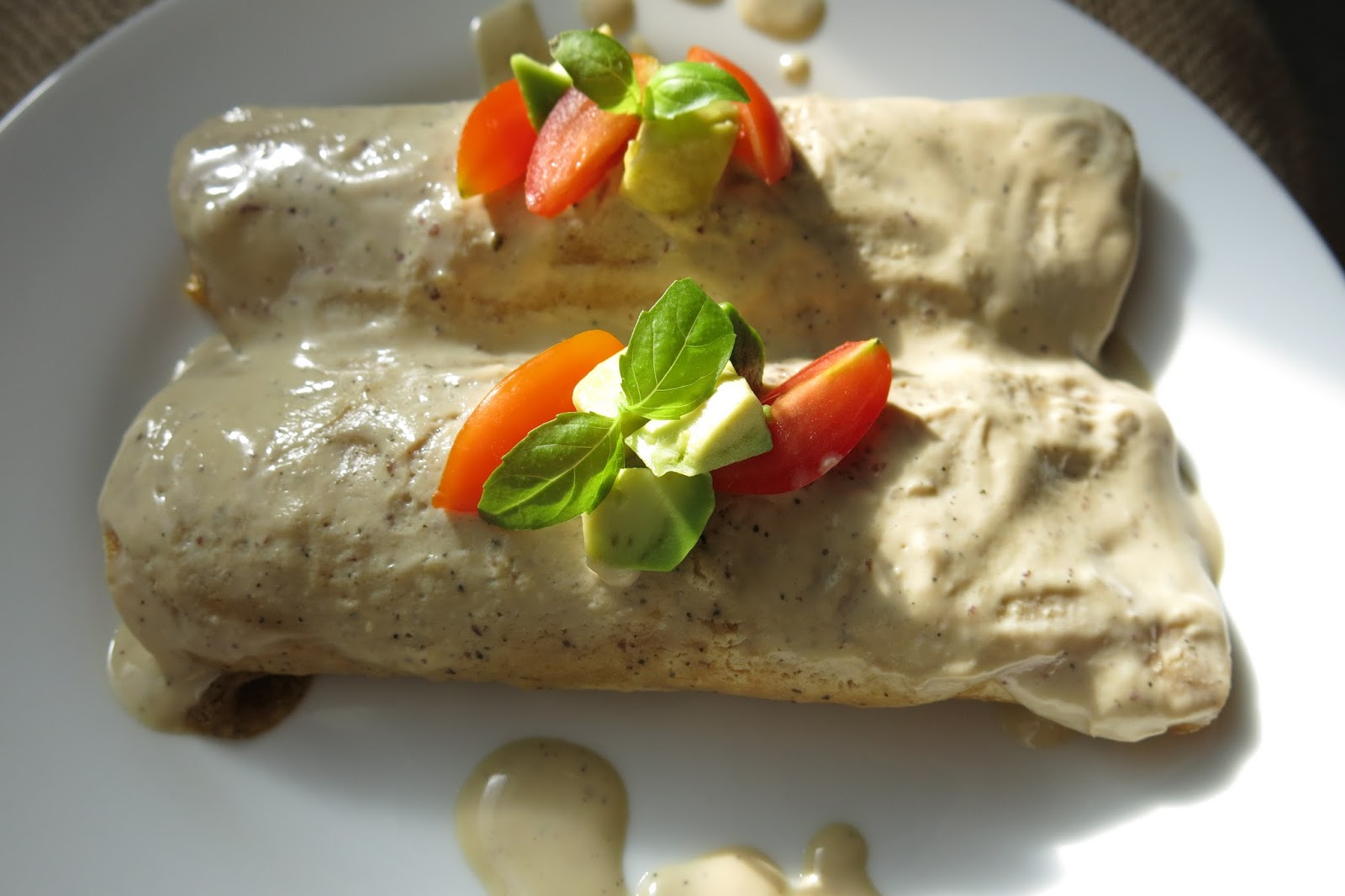 Savory Vegetable Enchiladas Savory Vegetable Enchiladas