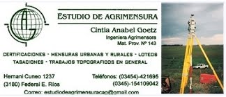 Ingeniera Agrimensora GOETZ