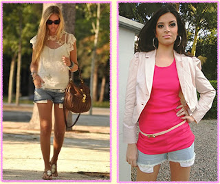 Die Shorts mit Taschen sind in Mode Die Shorts mit Taschen sind in Mode