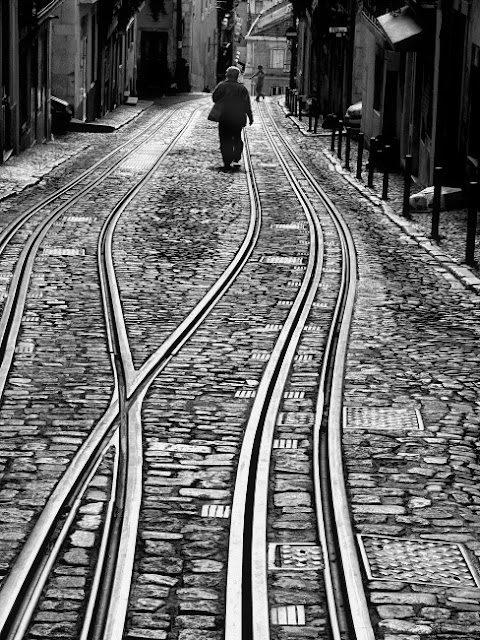 Raul Palha. Lluvia. Calles. Lisboa.