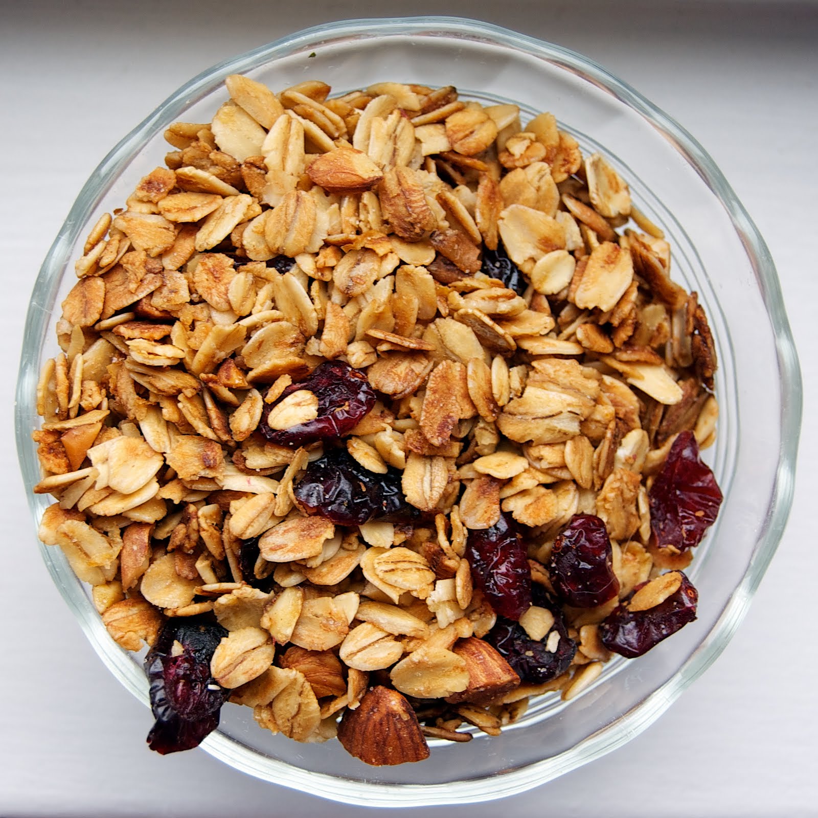 The Ginger Cook Cranberry Lemon Granola
