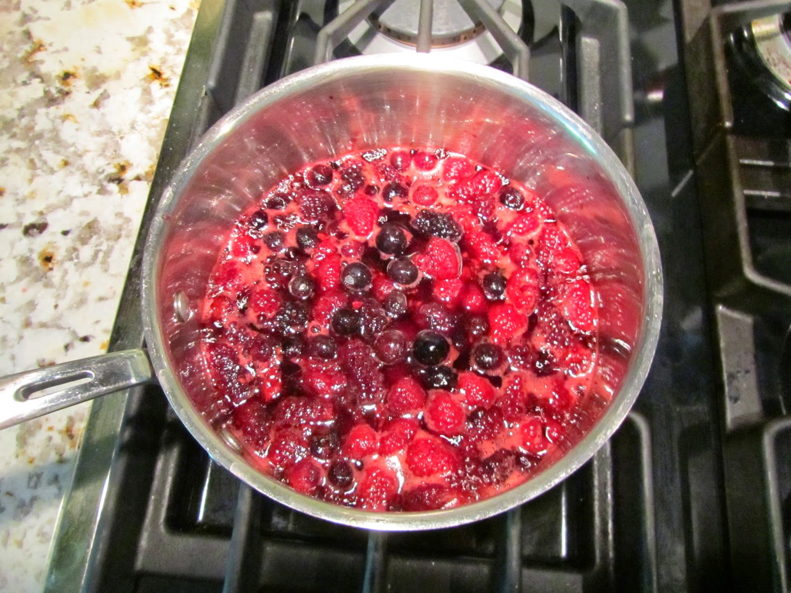 Loaves n Dishes QUINOA PANCAKES and EASY MIXED BERRY SAUCE