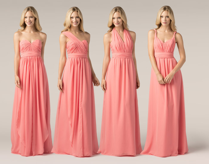 Bridal Wedding On Vogue October 2017 Maxi Convertible Bridesmaid Dresses Trend