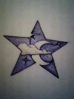 Crescent Moon and Star Tattoos Crescent Moon and Star Tattoos