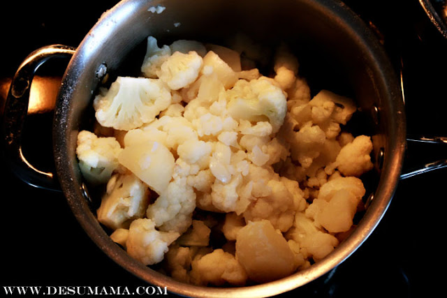Cauliflower and Potato mash