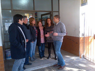 Juan Pablo de Jesús recorrió establecimientos educativos e instituciones de la zona sur 2 IMG 20120828 00196