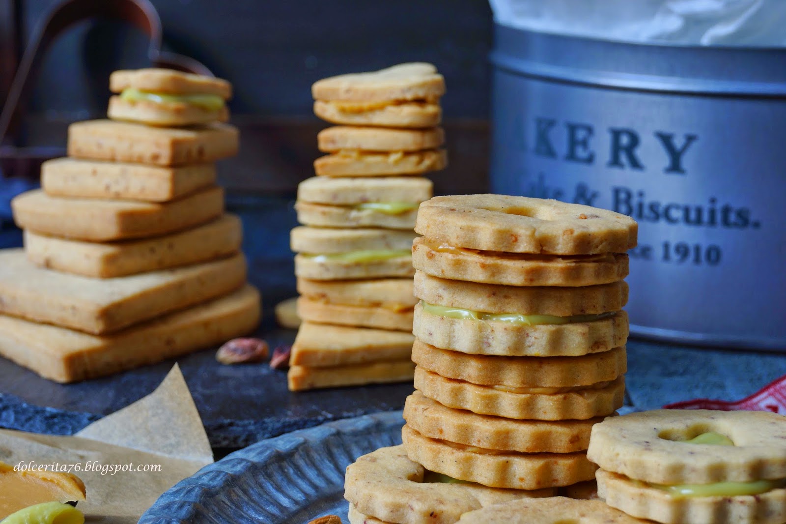 Dolce Rita Sandwich Cookies with Ganache a Delicious Treat for Valentine!