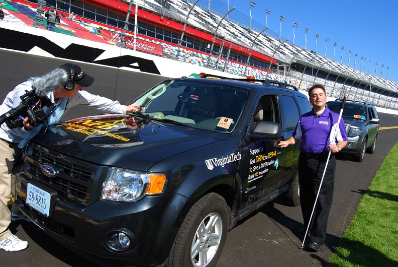 Blind Driver Challenge From 'Wired' HighTech Car Allows the Blind to