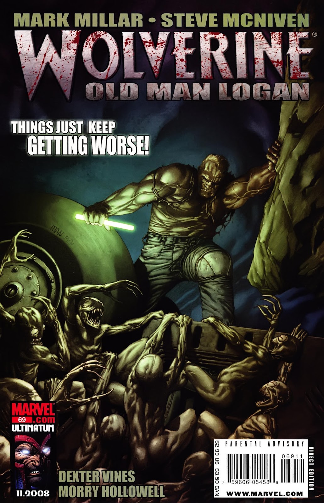 Read online Wolverine (2003) comic - Issue #69 - 1