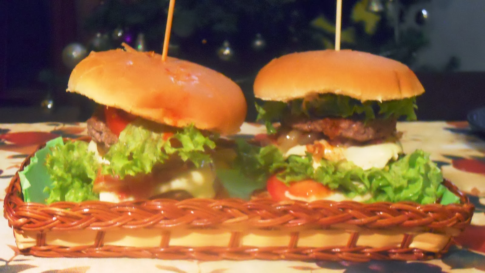 Vado...in cucina: triplo hamburger Vegana ispirazioni cucina