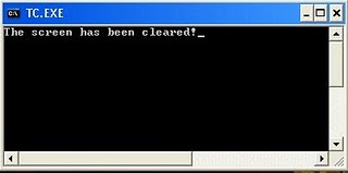 Clrscr In C In Dev C++