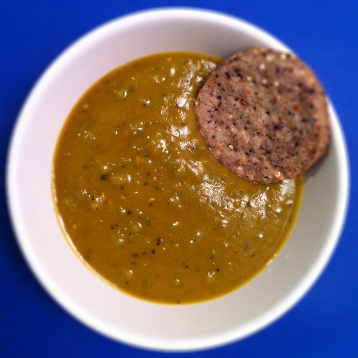 A Simply Raw Life QUINOA CHIA SEED FLAX CRACKERS WITH SPLIT PEA SOUP