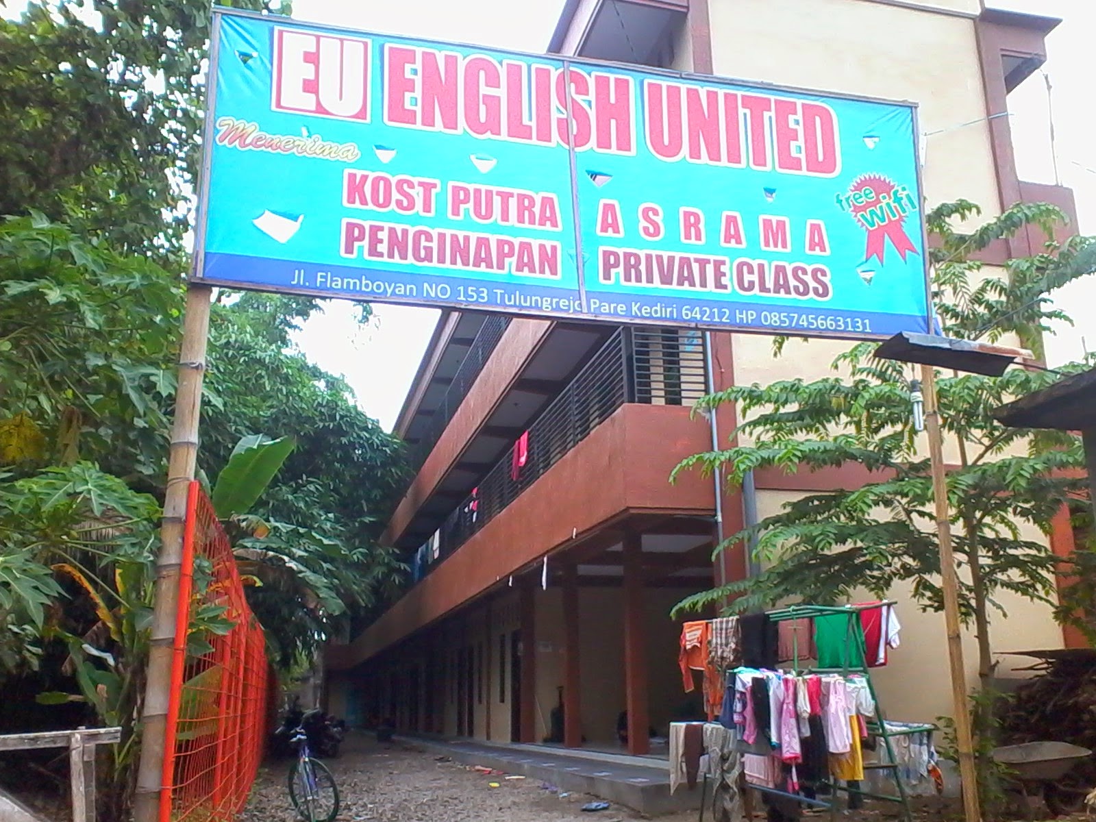 INFORMASI KOST DI PARE KAMPUNG INGGRIS Penginapan Kampung Inggris Pare