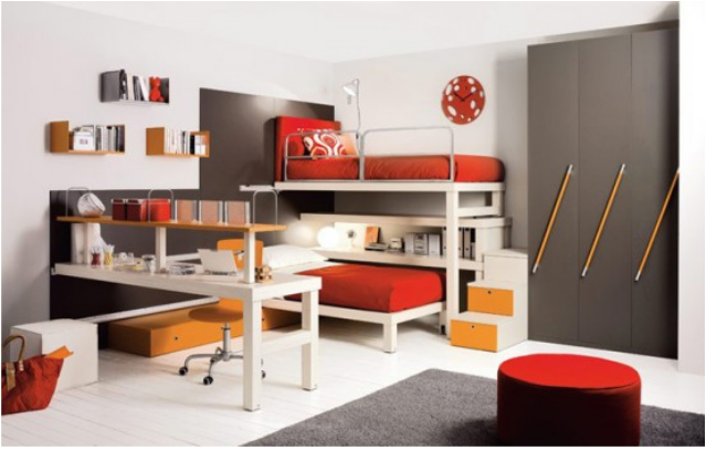 Modern Bunk Rooms for Teenage Boys | Home Design