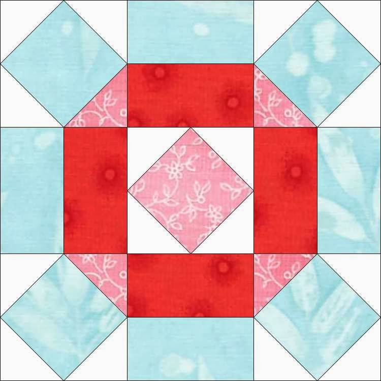 Emerald Coast Modern Quilt Guild April 2014 Block Lottery Rock Candy