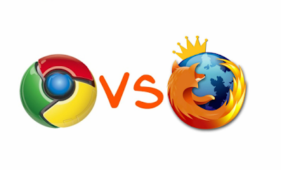 google chrome dan mozilla firefox