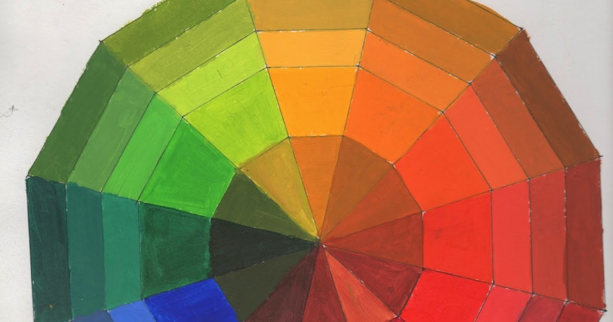 2D Design/ North Seattle: COLOR WHEEL