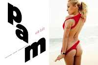 Pamela Anderson red thong bikini