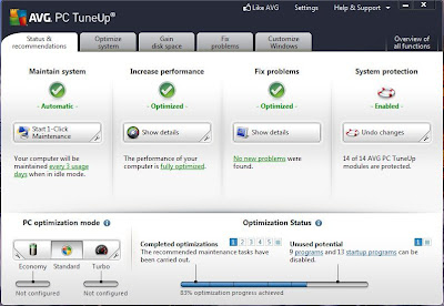 Download AVG PC TuneUp 2012 Full Keygen